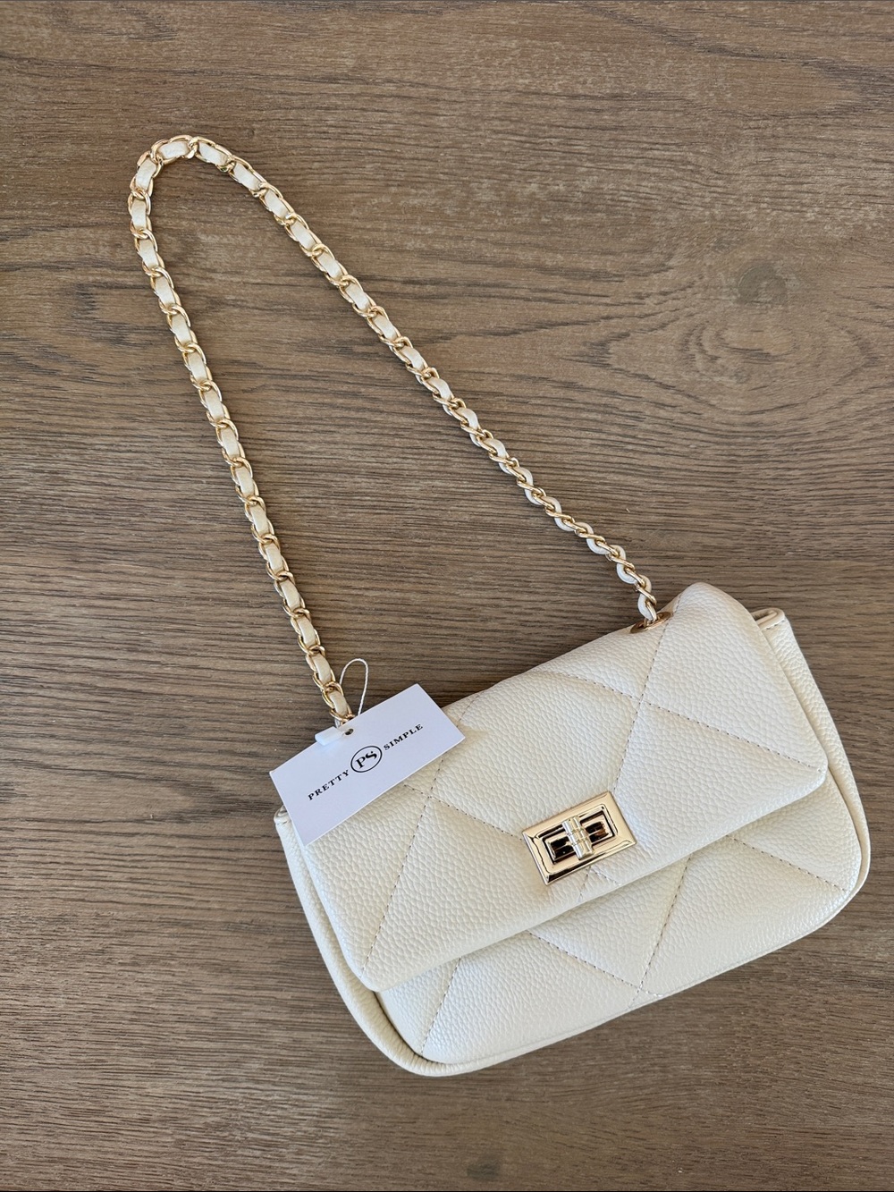 NWT Pretty Simple Queenie Quilted Crossbody Bag - Picture 2 of 5
